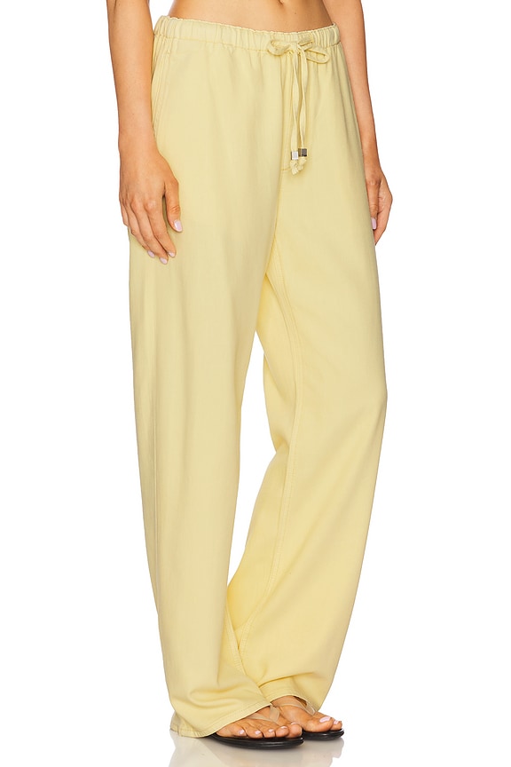 view 2 of 6 Ultra Featherweight Logan Beach Jeans in Pastel Yellow