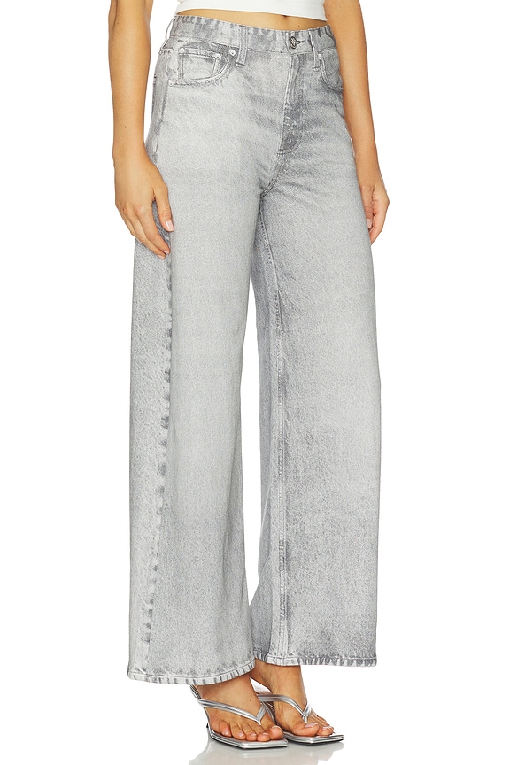 view 2 of 6 Miramar Sofie Wide Leg Ankle Pant Jeans in Icy Grey