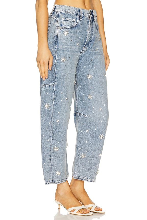 view 2 of 6 Charlie Ankle Barrel Jeans in Bond Jewel