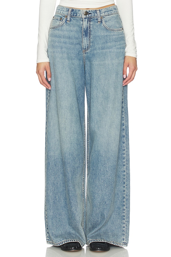 view 1 of 6 Featherweight Sofie Full Wide Jeans in Theo
