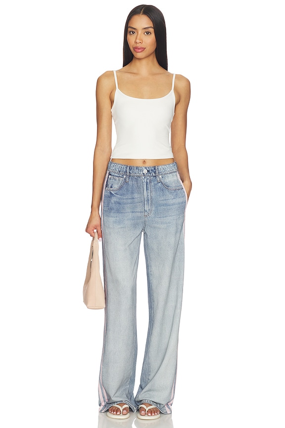 Rag & Bone rb Miramar Terry Track Pants in Pink Stripe | REVOLVE