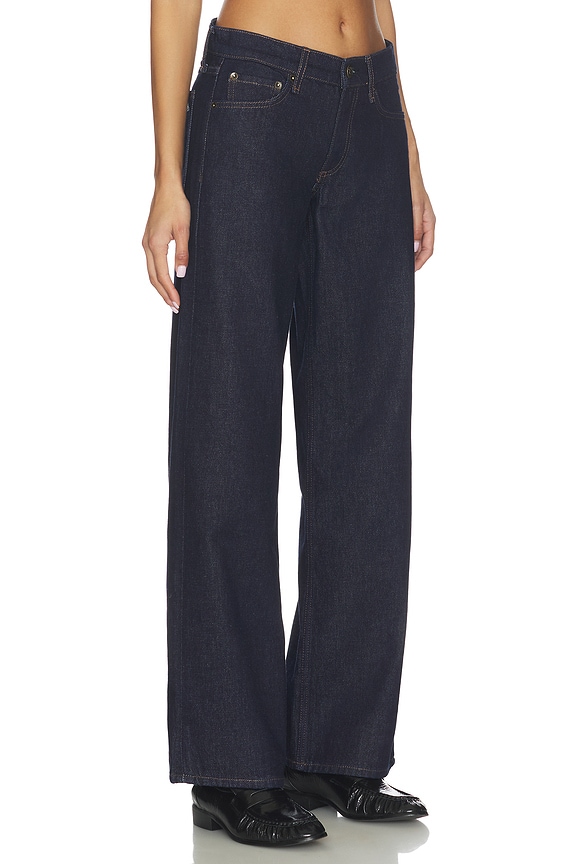 view 2 of 6 Saige Full Relaxed Staright Jeans in Twirinse