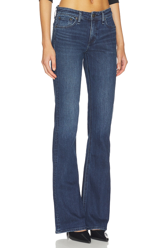view 2 of 6 Kinsley Low Rise Full Bootcut Jeans in Lulu