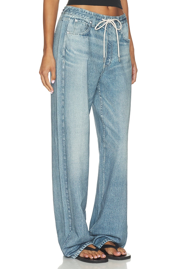 view 2 of 6 Miramar Terry Wide Pant in Ellis