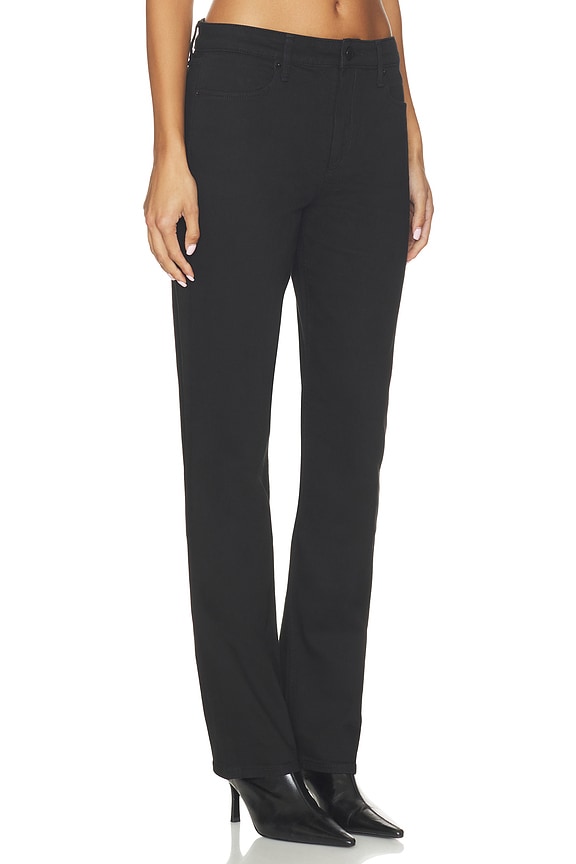 view 2 of 6 Sutton Full Length Slim Cigarette Jeans in Black