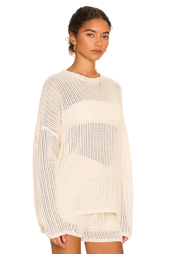 view 2 of 4 Riley Crew in Ivory