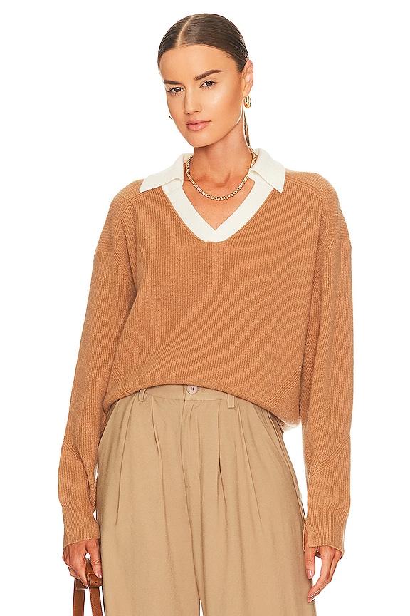 view 2 of 5 Pierce Cashmere Polo in Camel