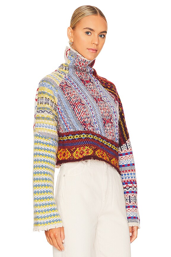 view 2 of 4 СВИТЕР HOLLIS in Blue Muilti