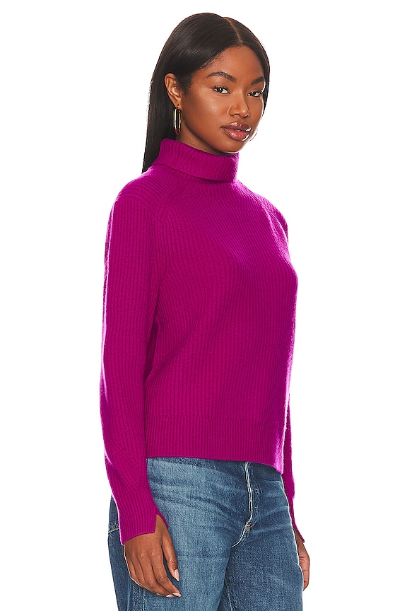 view 2 of 4 Pierce Cashmere Turtleneck in Pink