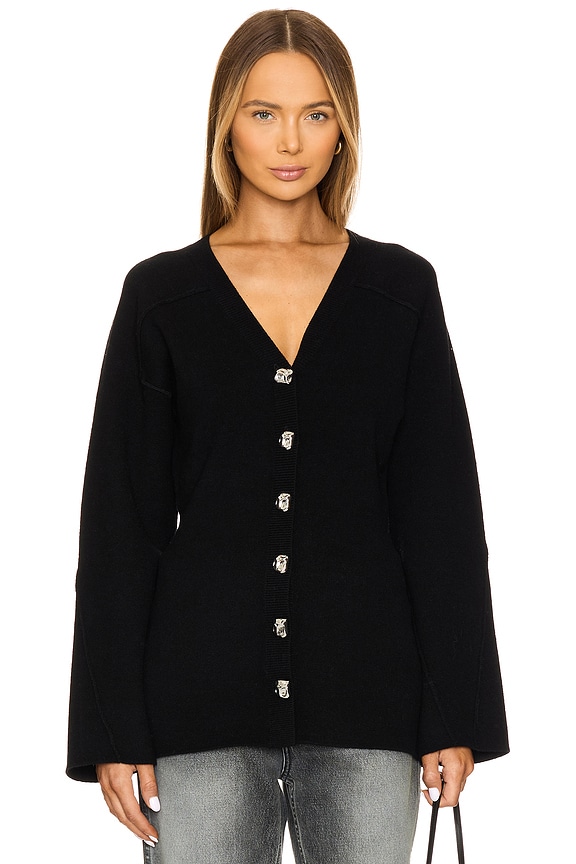 view 2 of 6 BRIDGET 가디건 in Black