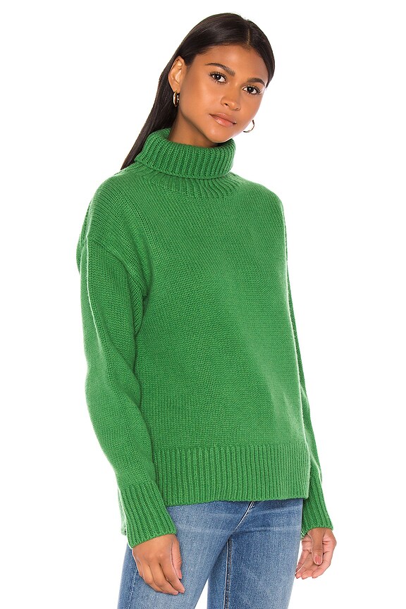 view 2 of 4 Lunet Turtleneck in Kelly Green