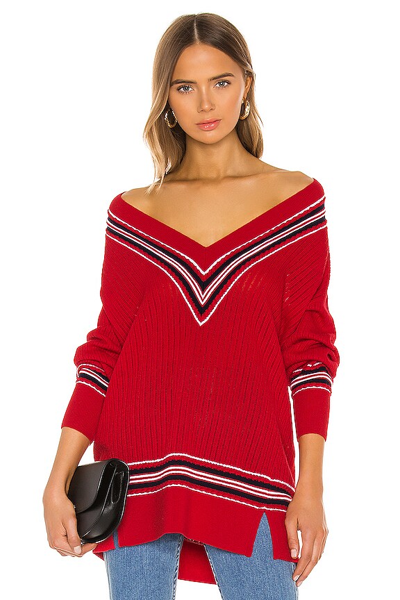 view 2 of 5 DIANNA 스웨터 in True Red