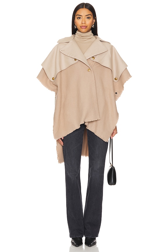 view 2 of 4 INGRID ポンチョ in Biscuit