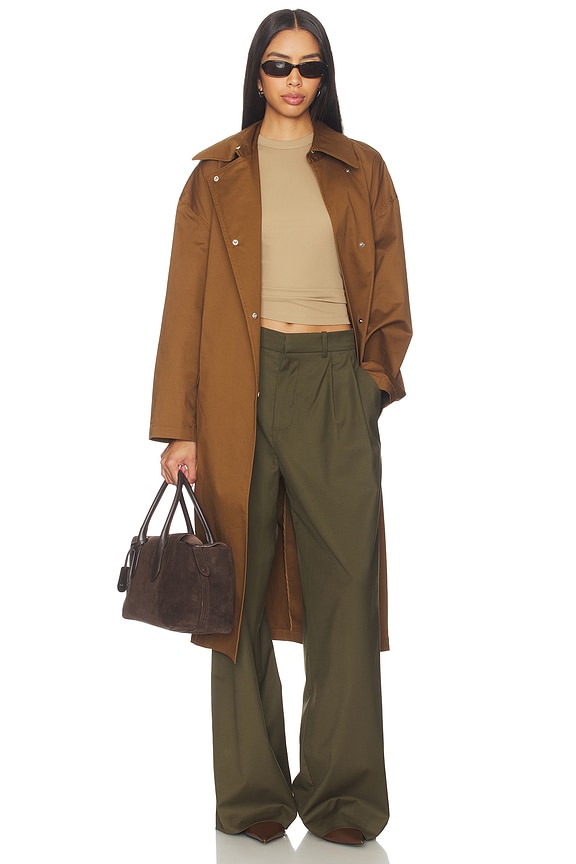 view 2 of 4 Rue Cotton Trench in Light Brown