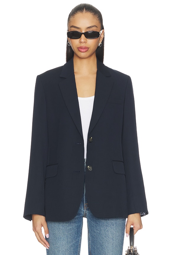 view 2 of 5 Frank Poplin Blazer in Salute