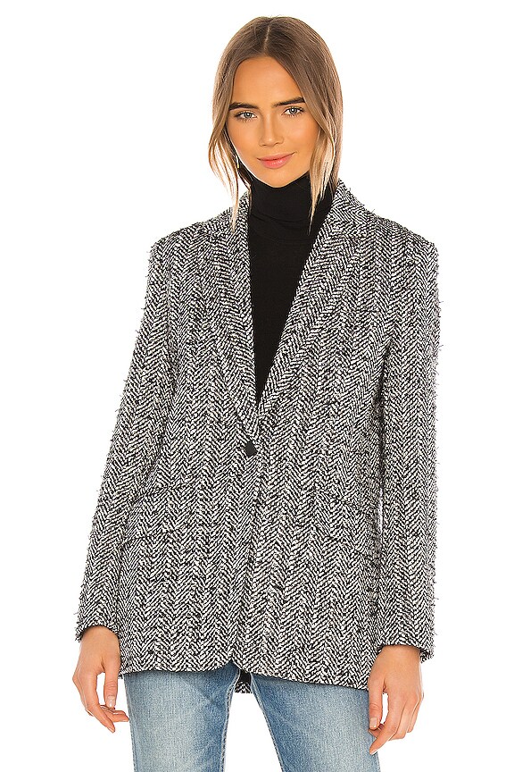 view 2 of 5 VESTE AMES in Black & White Multi