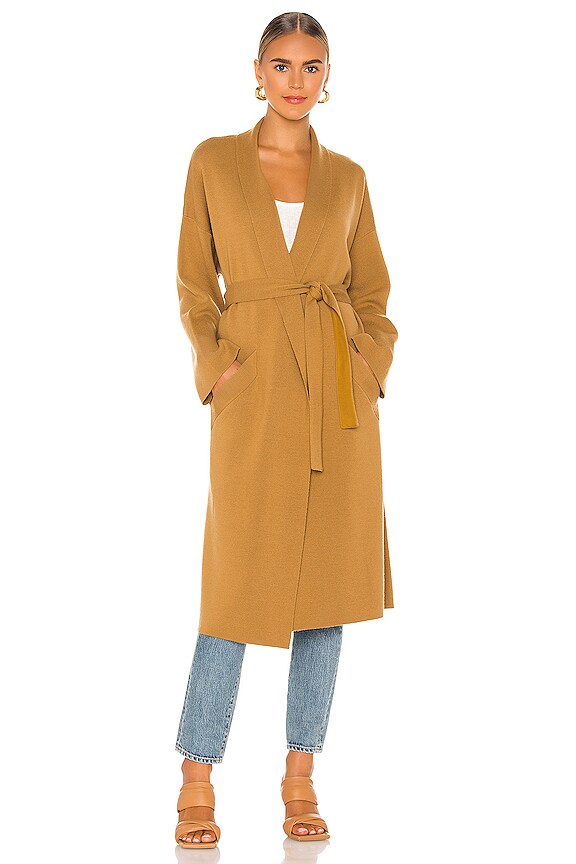 view 2 of 4 Emory Sweater Coat in Camel
