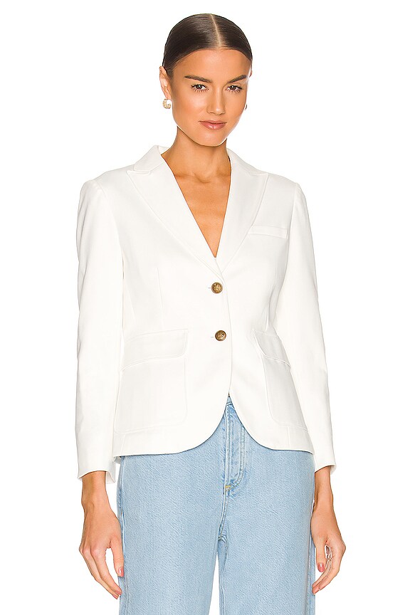 view 2 of 5 Nancy Knit Blazer in White