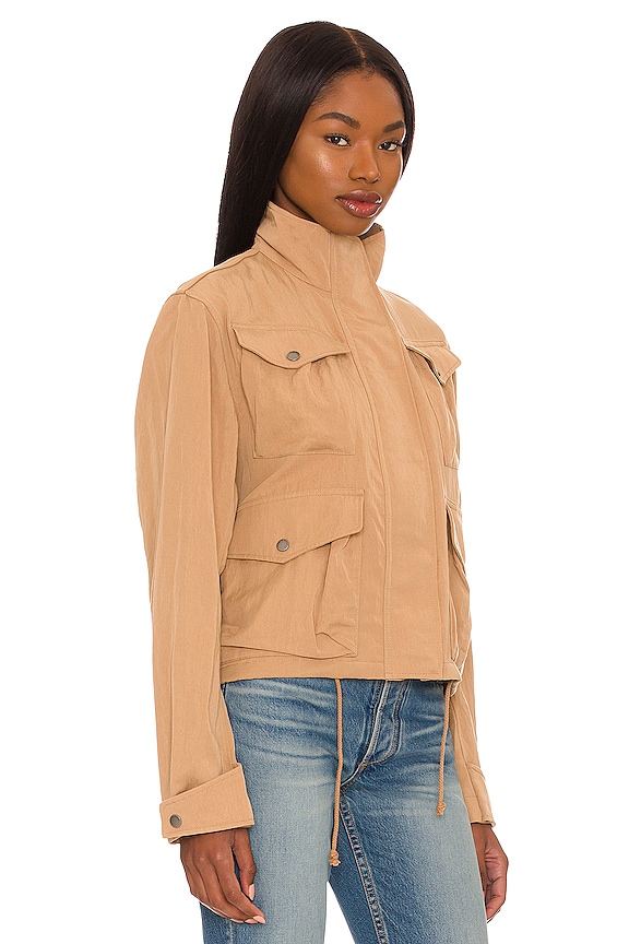 view 2 of 4 Trail Cropped Jacket in Dark Khaki
