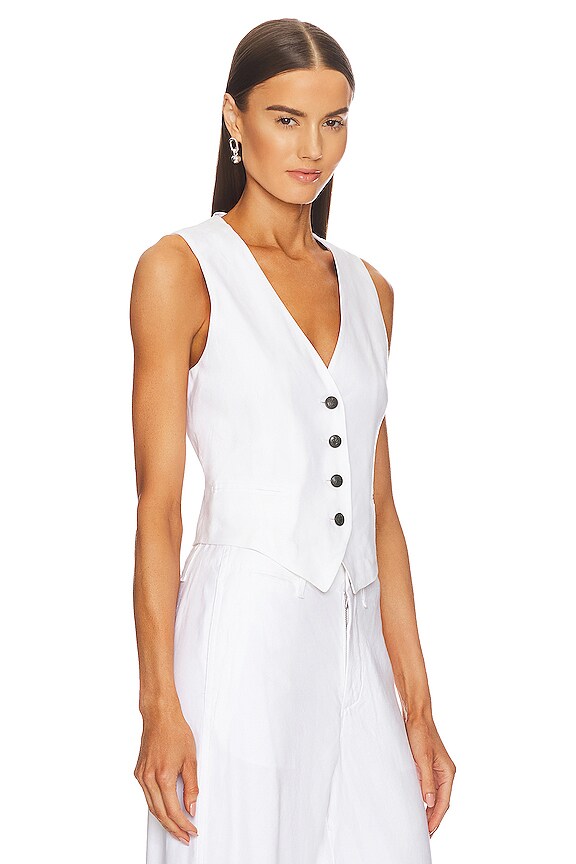 view 2 of 4 PRIYA 조끼 in White