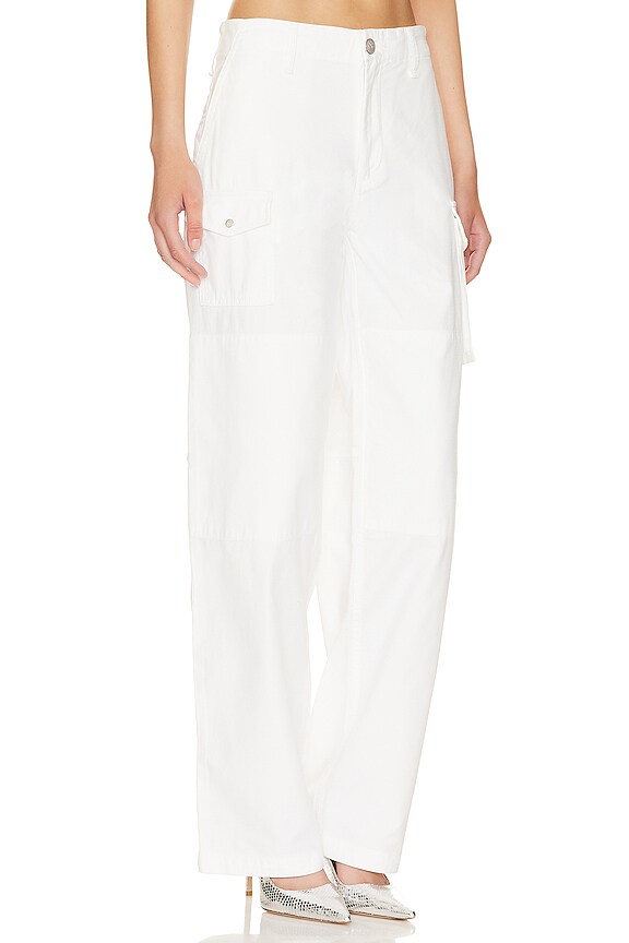 view 2 of 5 Nora Cargo Pant in Optic White