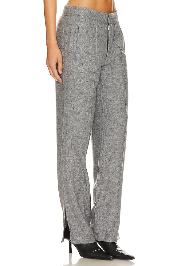 view 2 of 5 PANTALÓN DE LANA ITALIANO CAMERON in Heather Grey