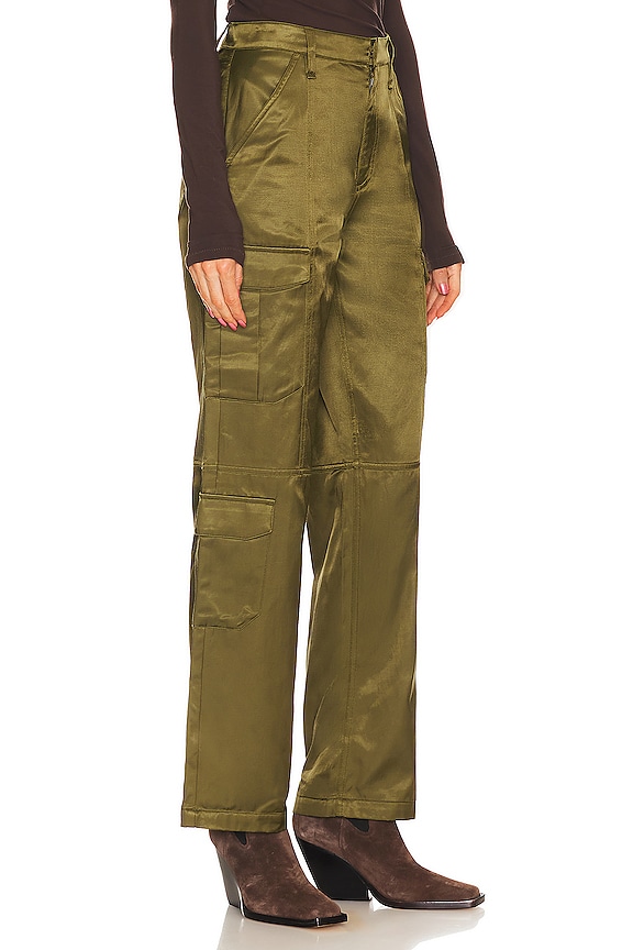 view 2 of 4 CAILYN 팬츠 in Army Green