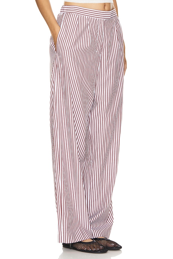 view 2 of 5 PANTALÓN LACEY in Thin Brown Stripe