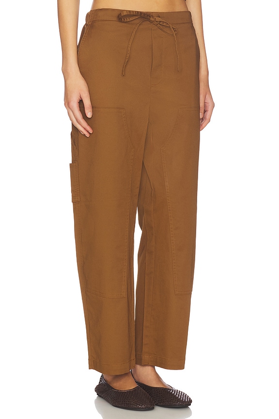 view 2 of 6 PANTALON CHARPENTIER JOLIE in Light Brown