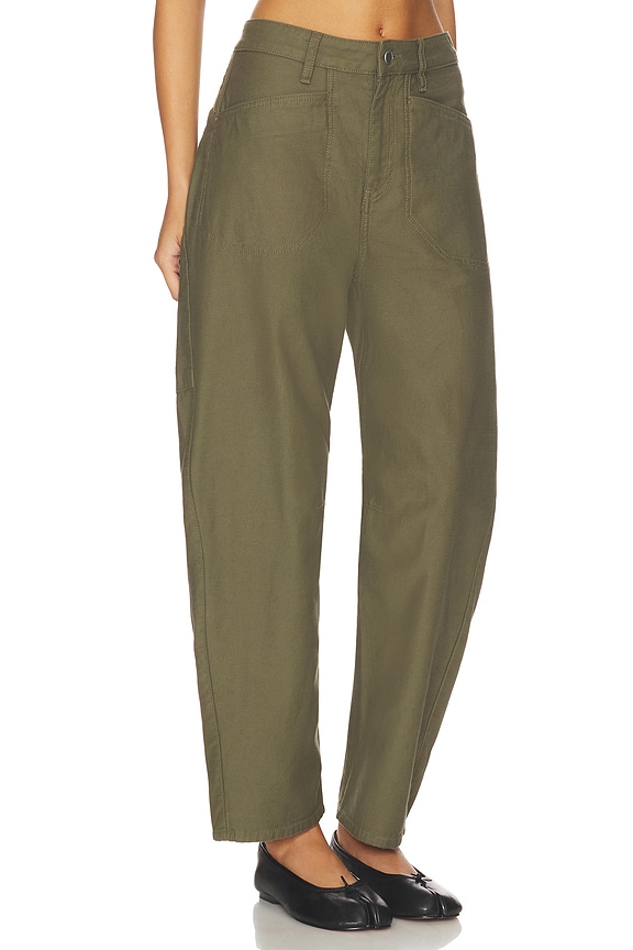 view 2 of 6 Stevie Utility Tapered Pant in Olive