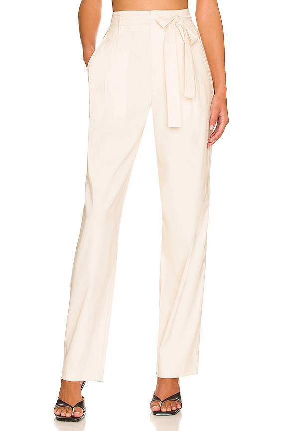 view 1 of 4 Roxie Linen Pant in Light Dove
