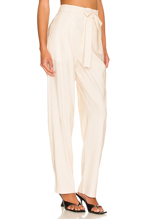 view 2 of 4 Roxie Linen Pant in Light Dove