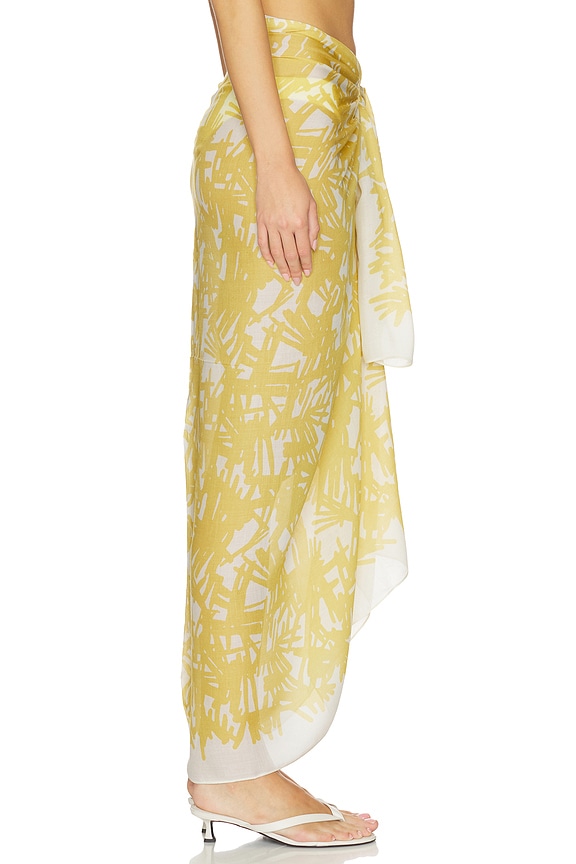 view 2 of 6 Sally Sarong in Yellow