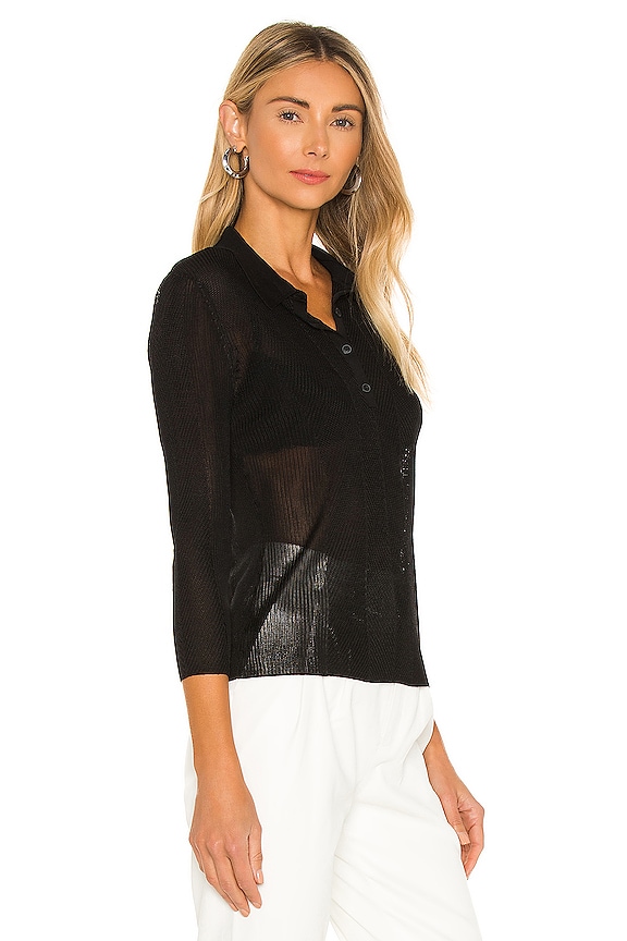 view 2 of 5 Pacey Polo in Black