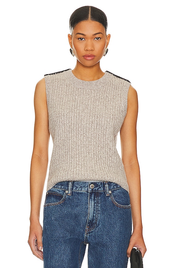 view 2 of 4 INGRID 조끼 in Oat