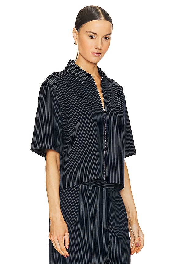 view 2 of 5 Junie Top in Navy Stripe