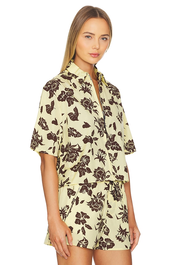 view 2 of 4 Junie Shirt in Yellow Floral
