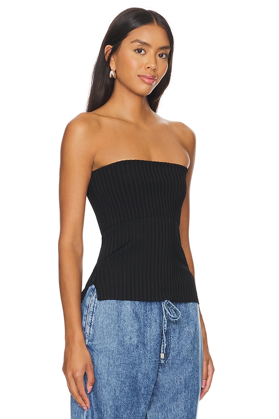 view 2 of 4 TOP TUBO KAELA in Black