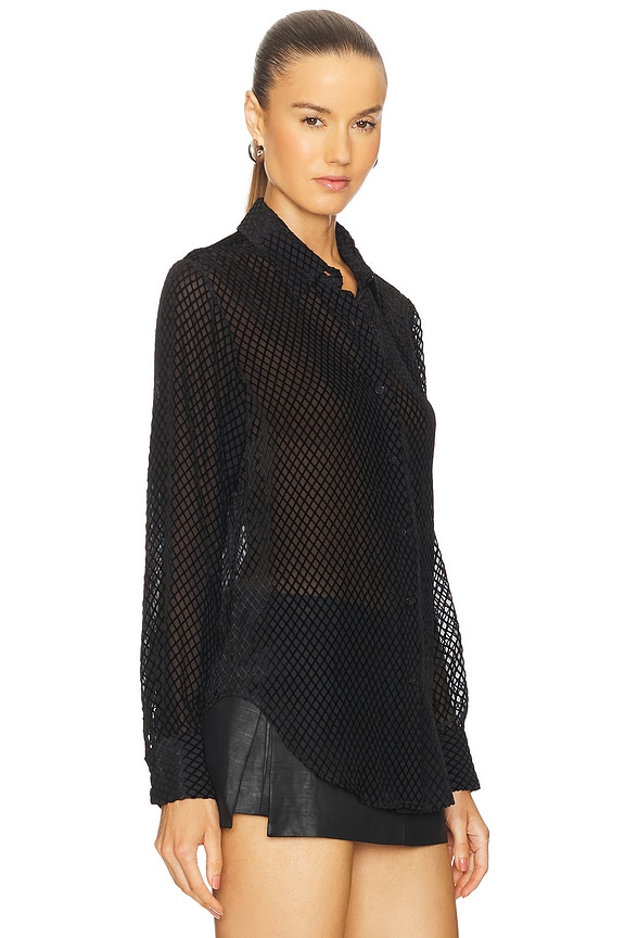 view 2 of 5 CAMISA LILA in Black