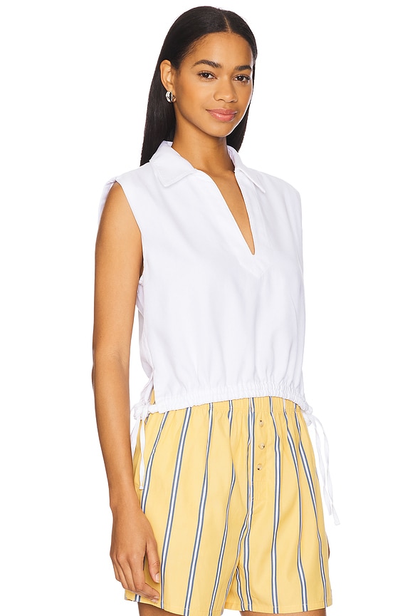 view 2 of 4 Ultra Featherweight Fiona Top in Optic White