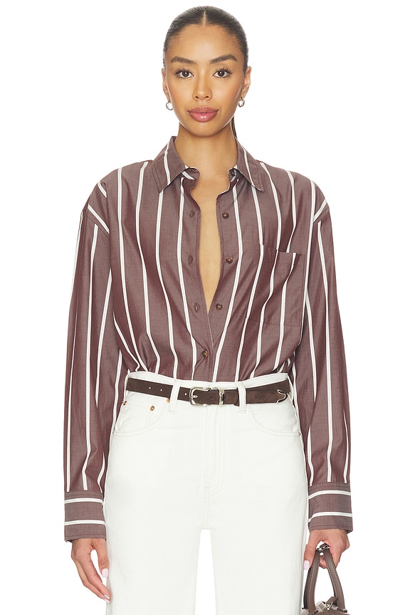 view 1 of 4 CAMISETA TIRANTES A RAYAS CONNIE in Rosewood Stripe