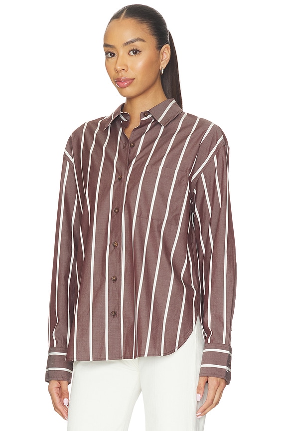 view 2 of 4 CAMISETA TIRANTES A RAYAS CONNIE in Rosewood Stripe