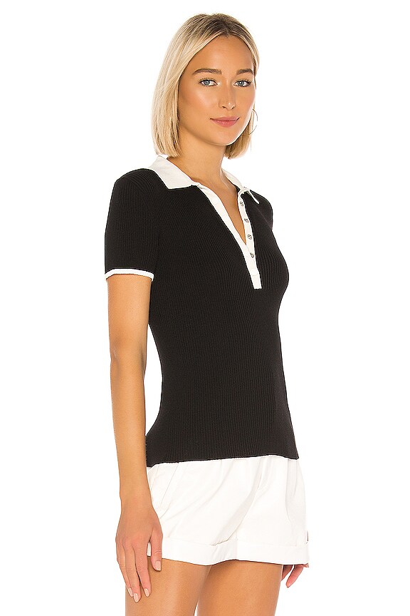 view 2 of 4 Libby Polo in Black