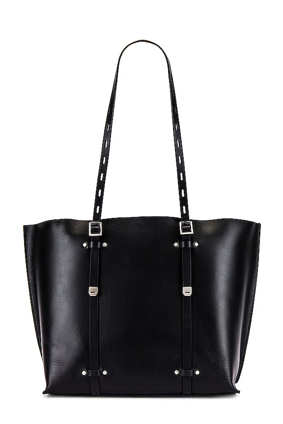 view 2 of 5 Field Tote in Shiny Black