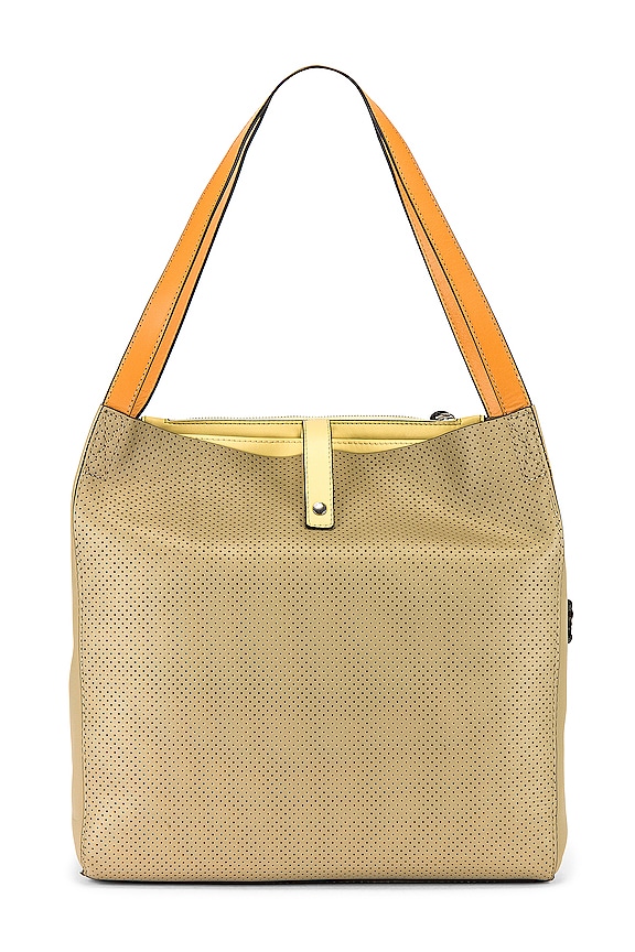 view 2 of 5 Passenger Tote in Light Sand Perforated