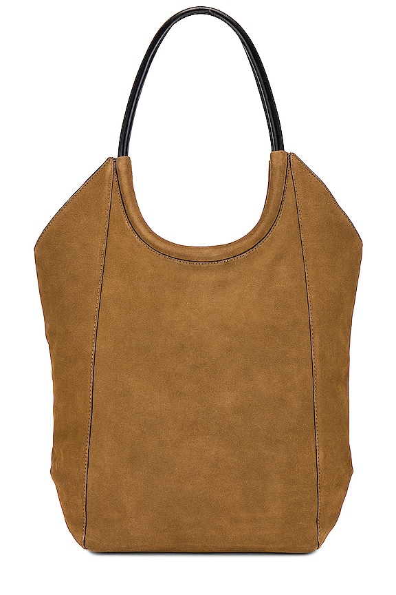 view 2 of 4 BOLSO SHOPPER REMI in Golden Brown Suede