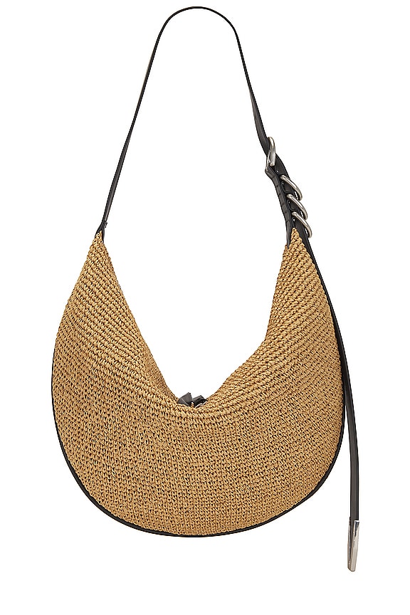 view 2 of 5 Spire Straw Hobo in Natural