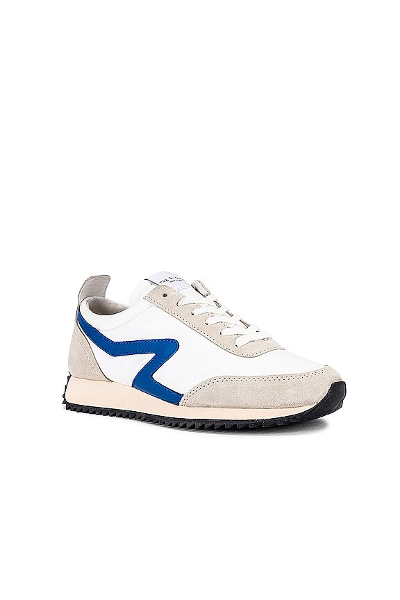 view 2 of 6 SNEAKERS RETRO RUNNER in Off White & Blue