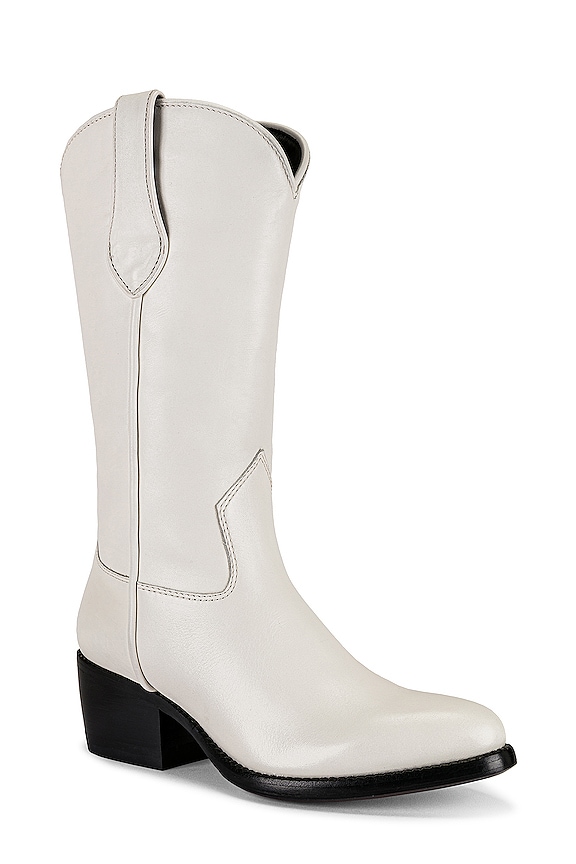 view 2 of 5 RB Cowboy Boot in Antique White