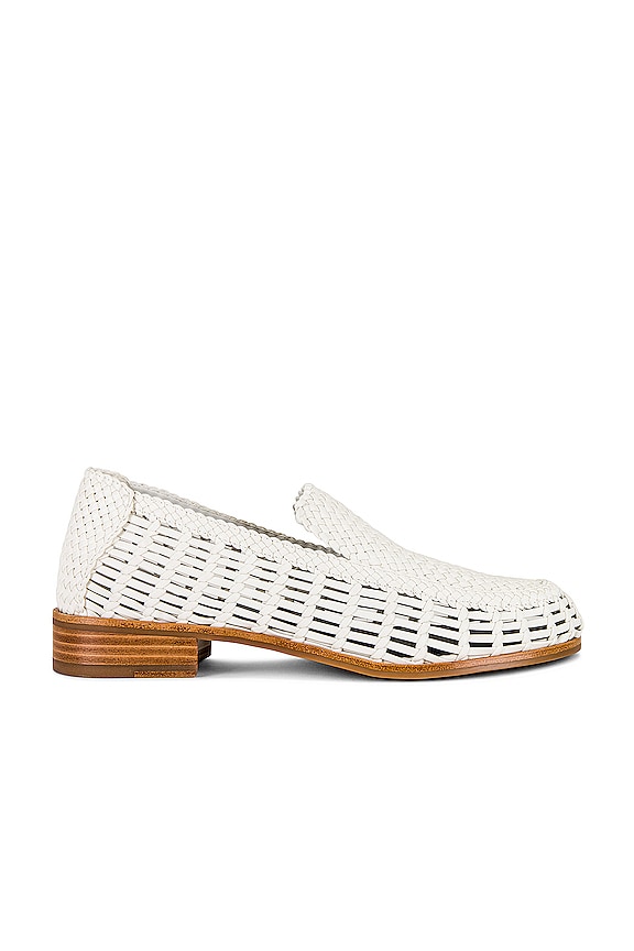 Rag & Bone Sid Woven Loafer in Antique White | REVOLVE